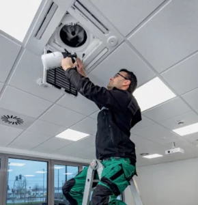 Чистка касетного кондиціонера Київ